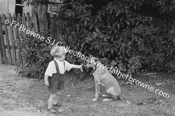 MCCLOSKEY WITH DOG